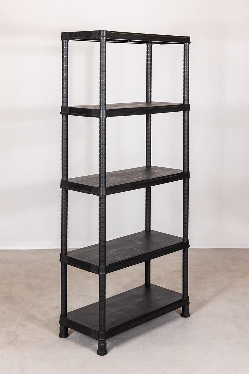 Plastic shelf unit