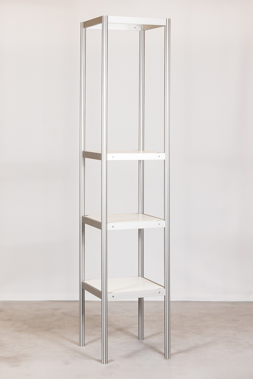 Shell scheme shelf unit 50x50cm